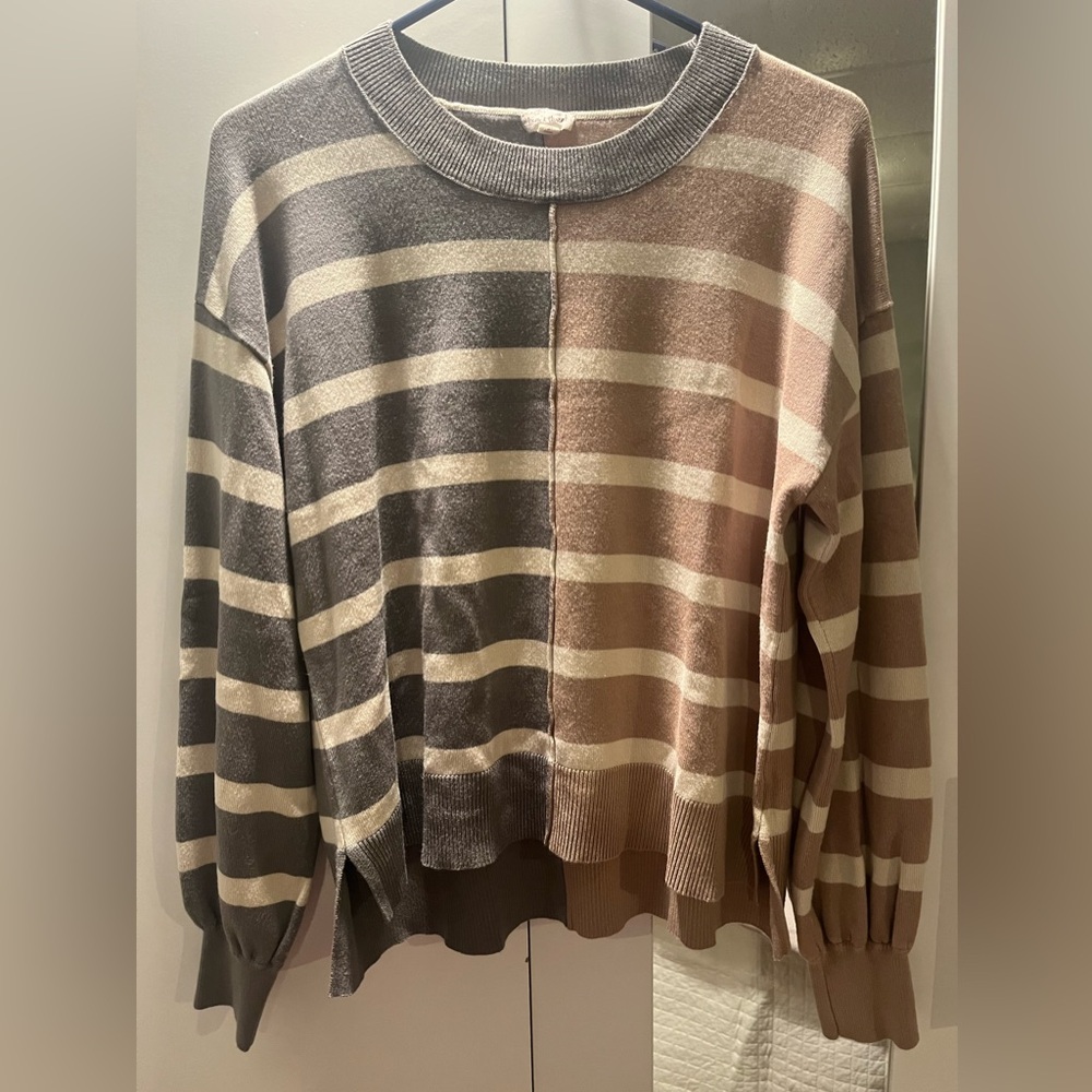 Hem & Thread striped sweater